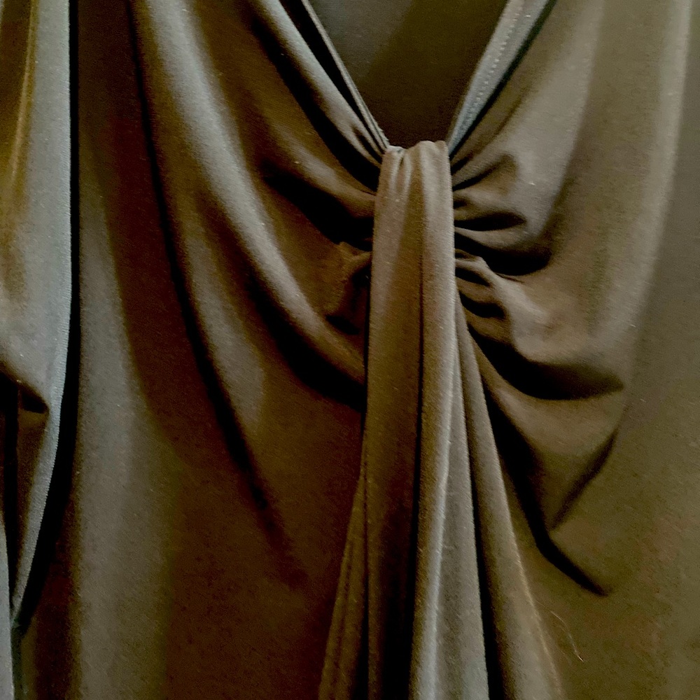 Black short sleeve 18/20 blouse